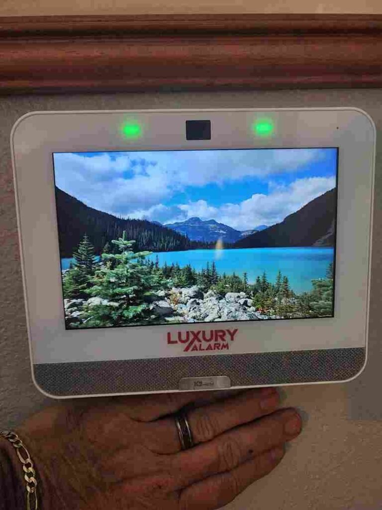 ecurity system device used to monitor and control home and business